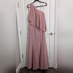 Azazie Nadia in Dusty Rose